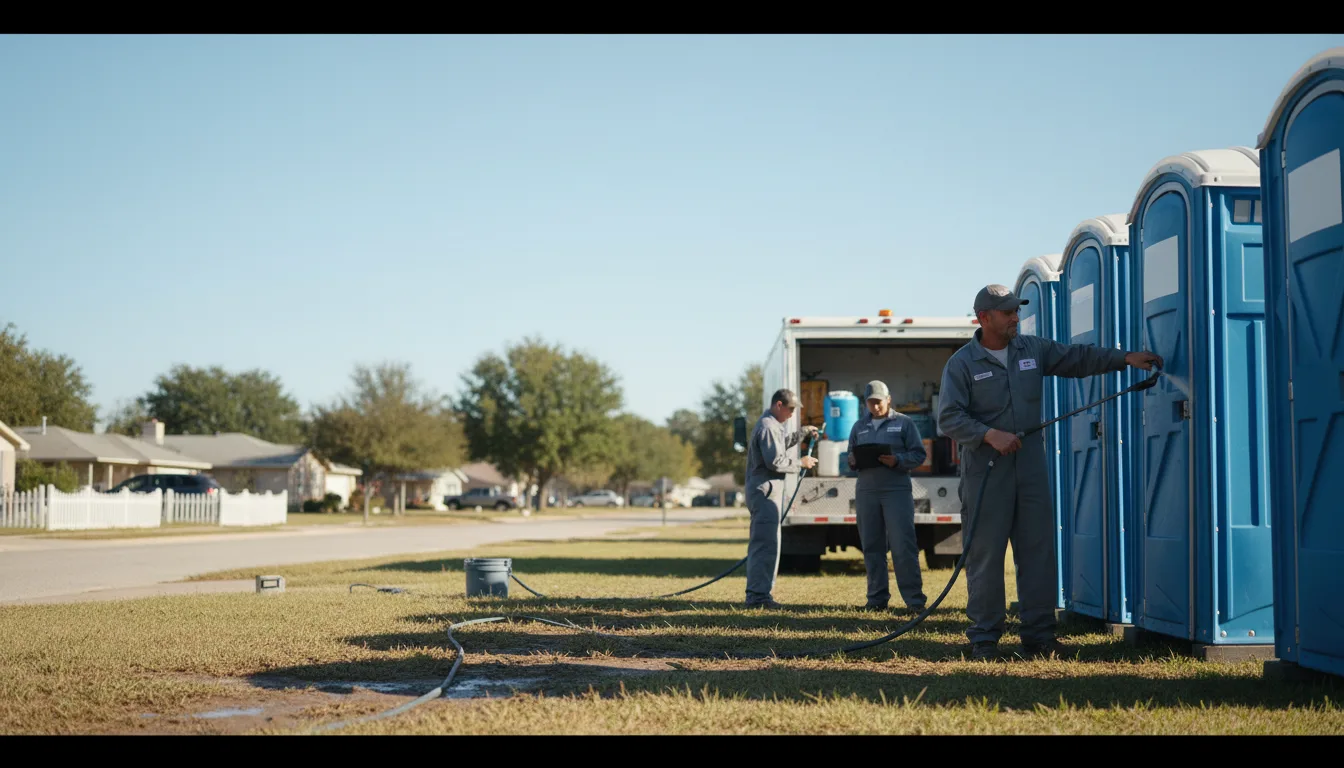 Long-Term Portable Toilet Rental in Diller, NE near me